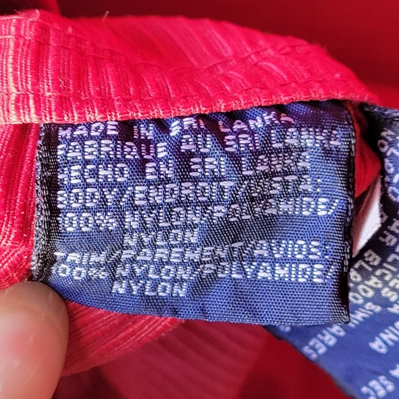 VINTAGE Tommy Hilfiger Tommy 90's/Y2K Red Anorak Jacket Size XS Hooded Zipper - Picture 12 of 16